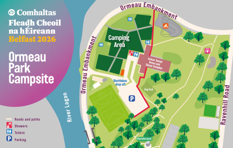 Ormeau Park Map