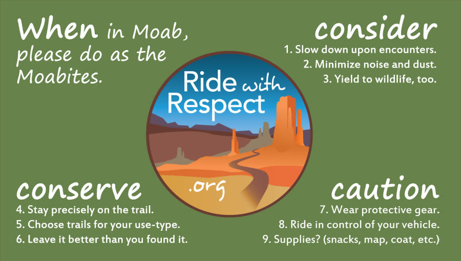 ride with respect