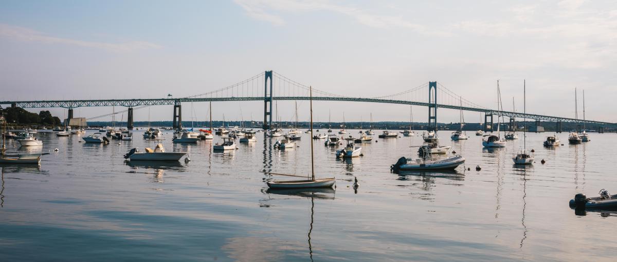 Copy of Downtown Jamestown Newport Bridge