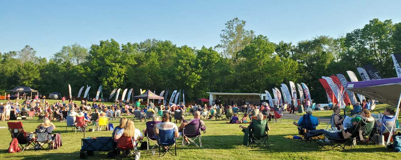 Pioneer Park is just one of several outdoor concert venues in Morgan County.
