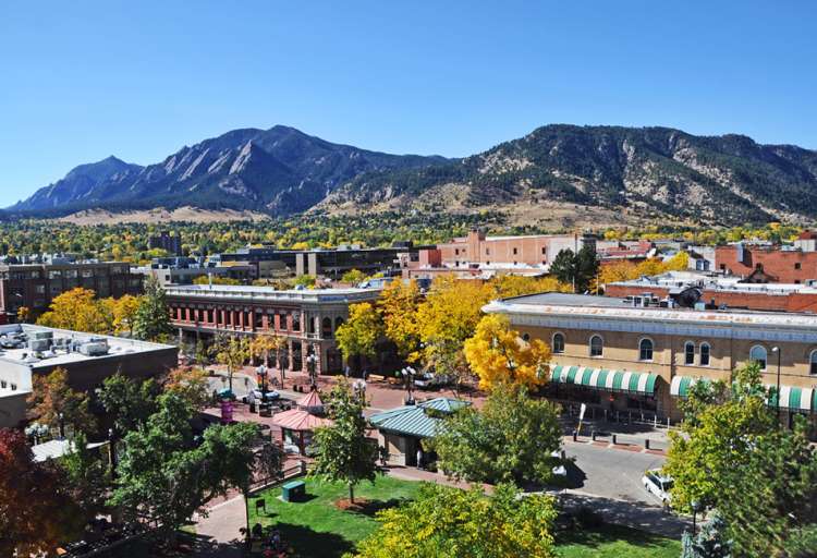 Downtown Boulder Colorado