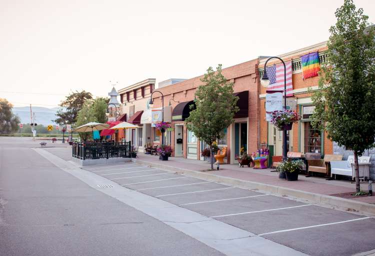 Niwot, Colorado main street