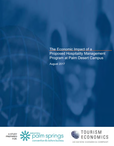 The Economic Impact of a Proposed Hospitality Management Program
