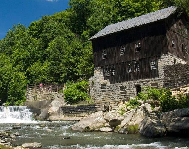 Mill house by Slippery Rock Creek