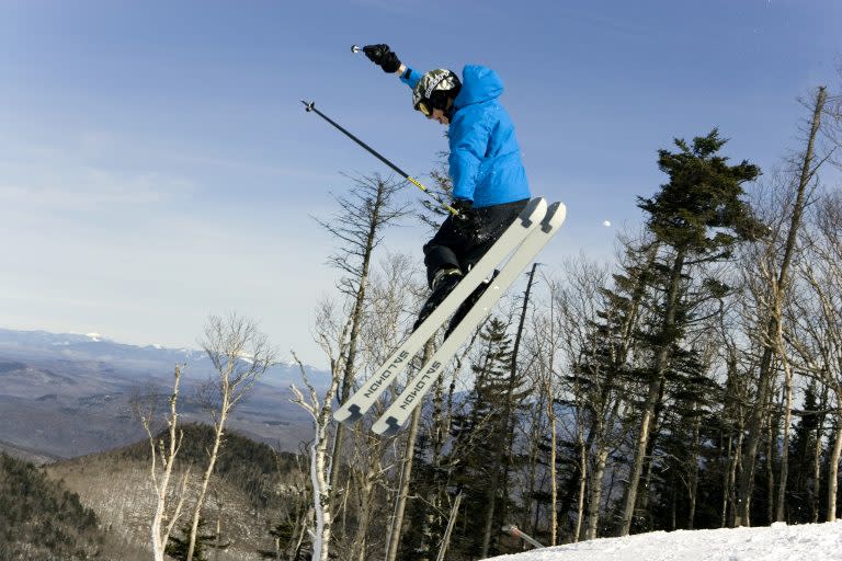 Skier at Gore