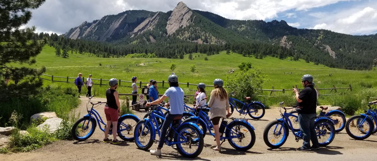 Electric Cruiser Bike Tour Boulder