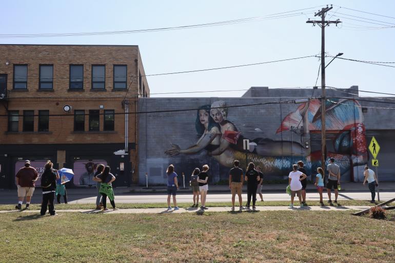 Murals at Rochester Public Market