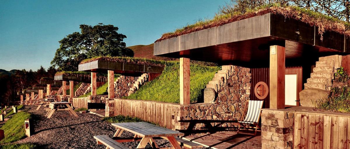 Glamping accommodation in England's Lake District