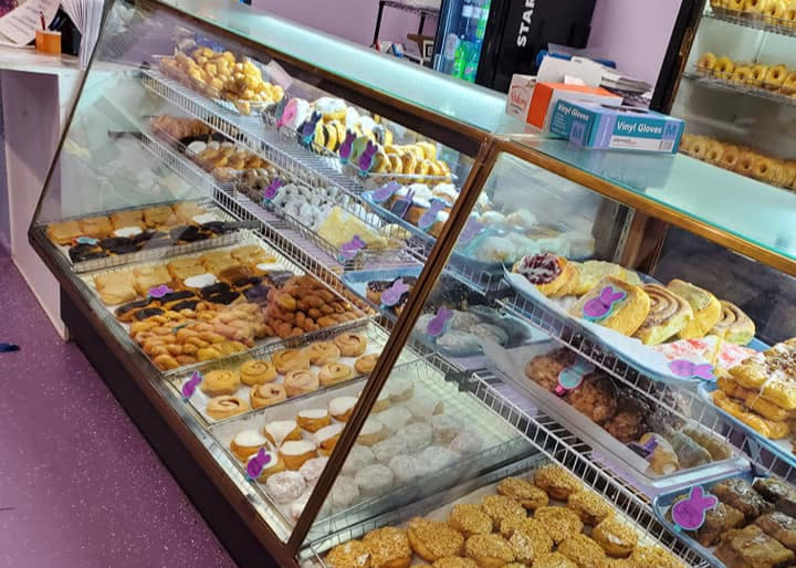 Choose your sweet breakfast treat at Knead the Dough Bakery in Martinsville.