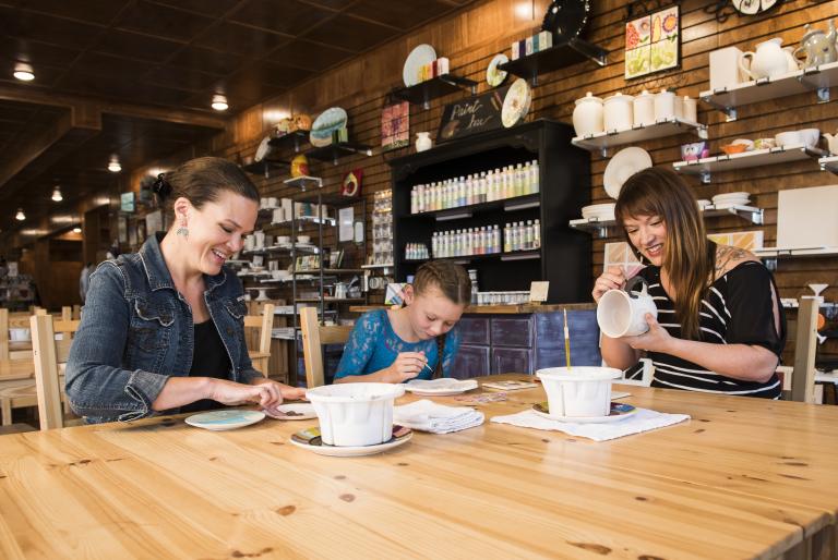 paint your own pottery