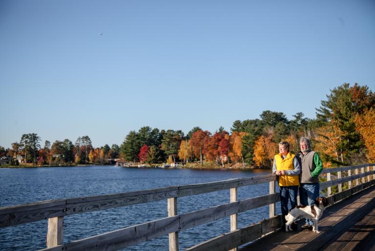 fall lake