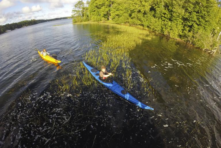 kayaking