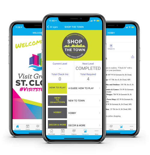 St. Cloud Visitor Passports App