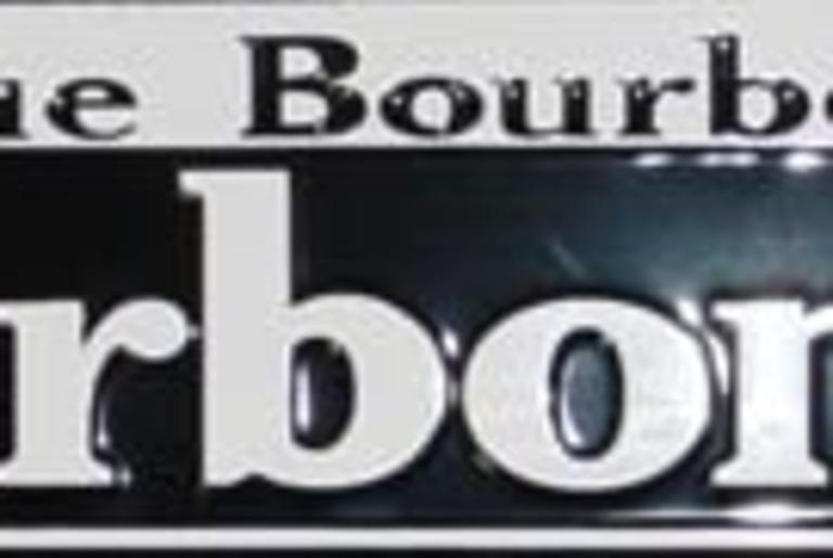 Bourbon St. Sign
