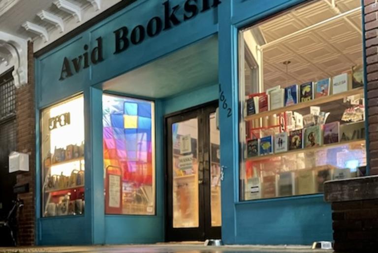 Avid Bookshop Exterior