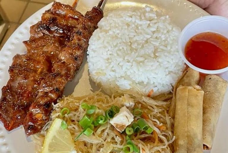Pork Skewer Plate