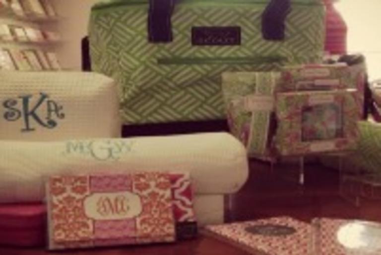 Plain Jane Designs monagrammed stuff