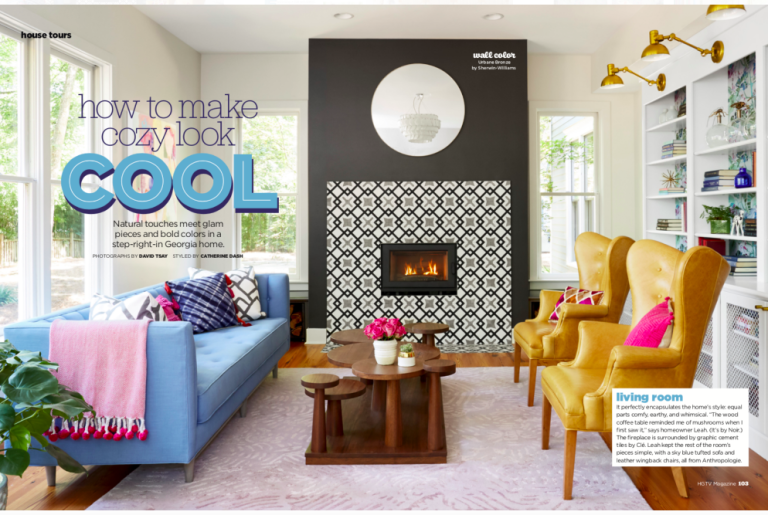 Featured in HGTV magazine- May 2018 Edition