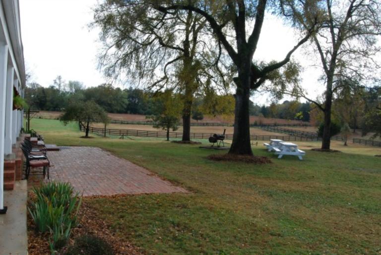 The Colonels Rear Lawn