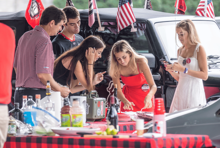 UGA Football Tailgating