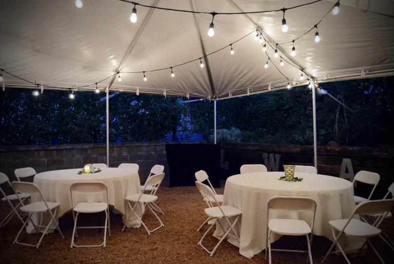 Tent in the Courtyard
