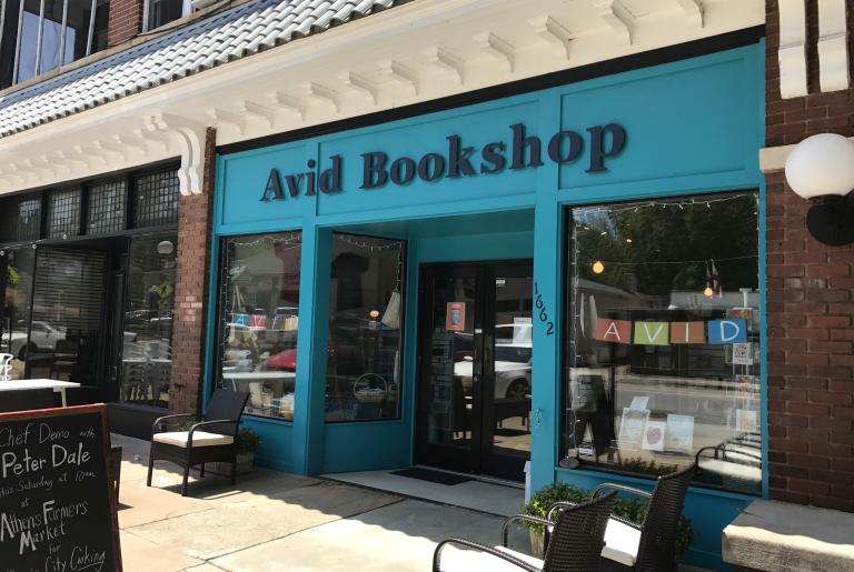 Avid Bookshop Exterior