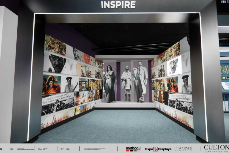 Center for Racial Justice and Black Futures Inspire Display Rendering