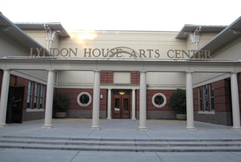 Lyndon House Arts Center entrance