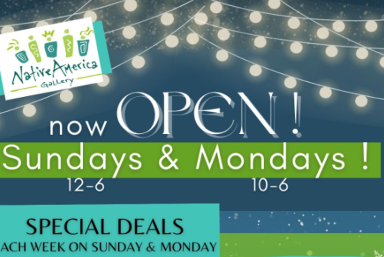 Native America Sunday-Monday Offers