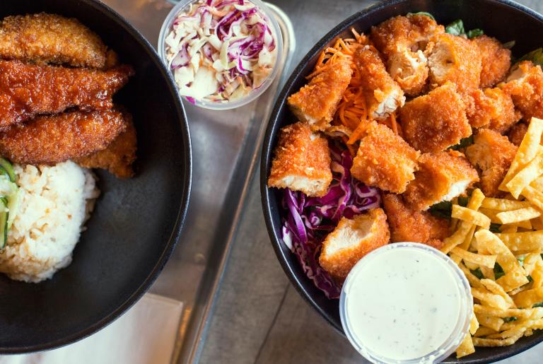 Ponko Chicken plates