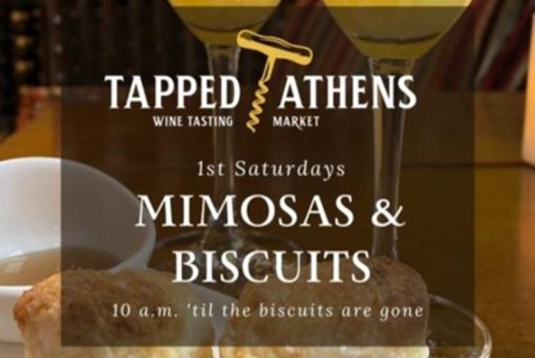 Tapped Mimosas and Biscuits