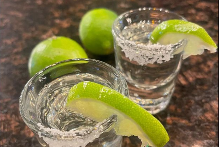 Tropical Bar tequila shots