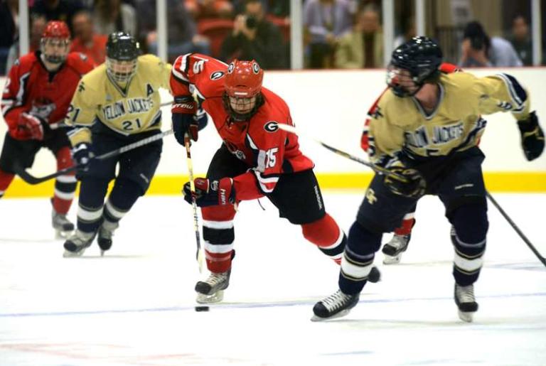 UGA Ice Dogs Action