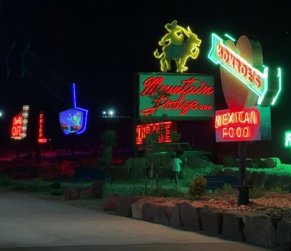 Neon Sign Park West Central