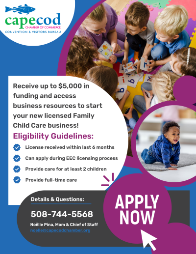 Cape Cod Chamber Family Child Care Grant
