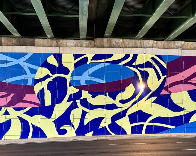I-85 mural