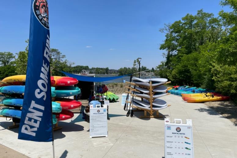 Wheel Fun Rentals Geist Waterfront Park Fishers IN, 46040