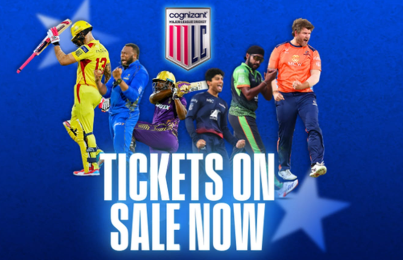 Cognizant Major League Cricket Poster