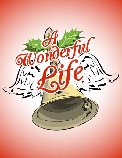 bell with wings and play title A Wonderful Life