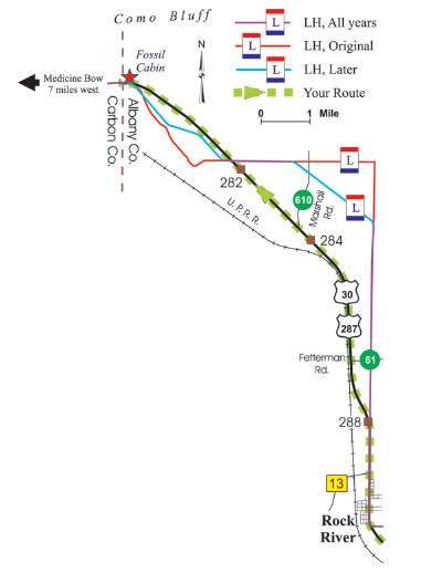 Lincoln Highway Map-11-Rock-River-to-Fossil