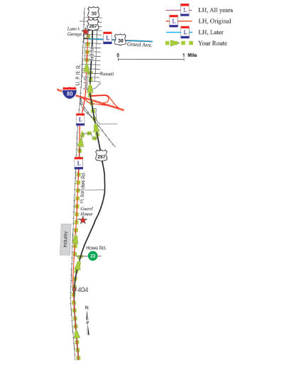 Lincoln Highway Map-6-Fort-Sanders-Road