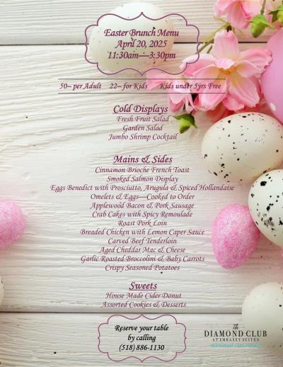 easter menu