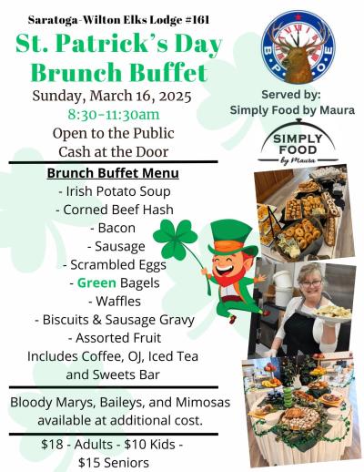 st patricks day event flyer