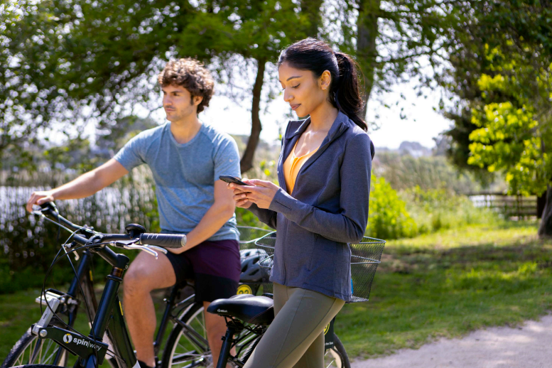 Travelers using the See Monterey app