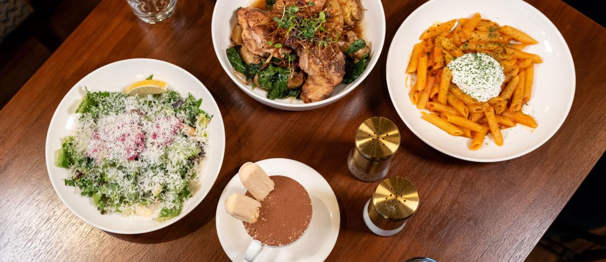 A romantic dinner for two at Arbor at the Bradley in Fort Wayne, with salad, 2 entrees, and dessert.