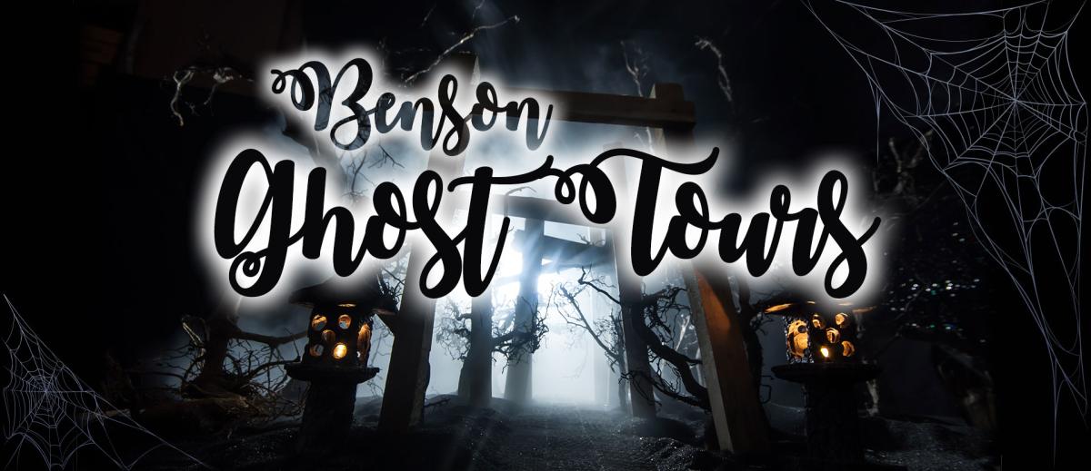 Town of Benson Ghost Tours, take a self-guided tour of ghostly stories.