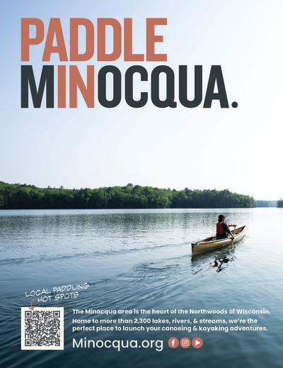 Paddle in Minocqua