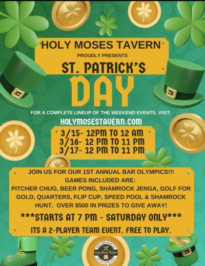 st patricks day flyer