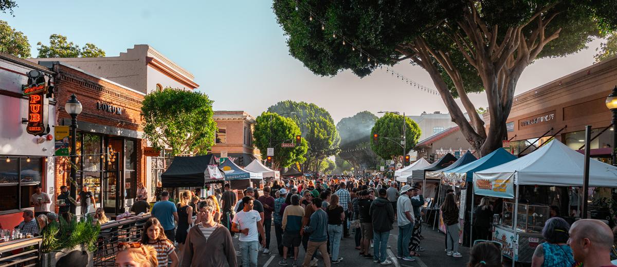 Farmers Market in Downtown SLO