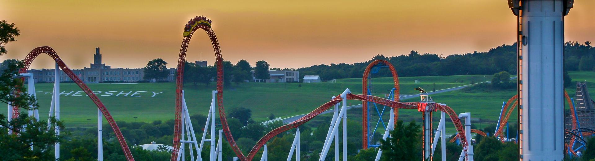 Hersheypark - Coaster & Kissing Tower